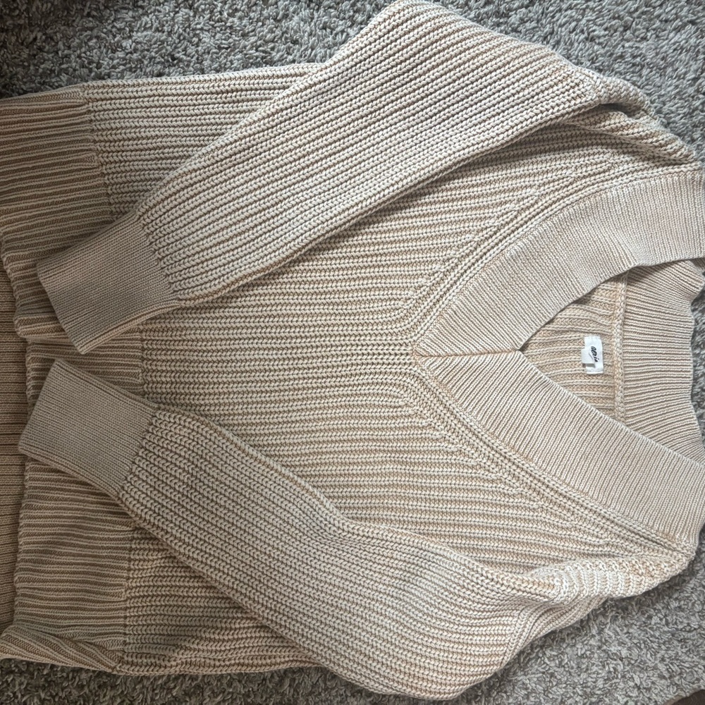 Women's Beige Sweater